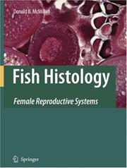 Cover of: Fish Histology by Donald B. McMillan, Donald B. McMillan