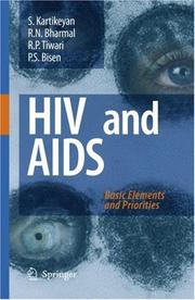 Cover of: HIV and AIDS: Basic Elements and Priorities
