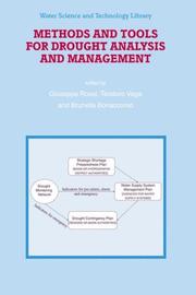 Cover of: Methods and Tools for Drought Analysis and Management (Water Science and Technology Library) (Water Science and Technology Library) by 