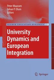 Cover of: University Dynamics and European Integration (Higher Education Dynamics) by 