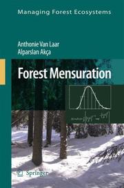 Forest Mensuration by Anthonie van Laar, Alparslan Akça