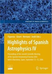 Cover of: Highlights of Spanish Astrophysics IV | 