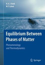 Cover of: Equilibrium Between Phases of Matter: Phenomenology and Thermodynamics