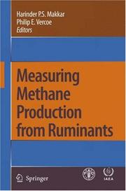 Cover of: Measuring Methane Production from Ruminants