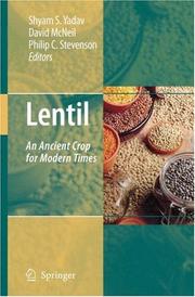 Cover of: Lentil by 