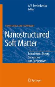 Cover of: Nanostructured Soft Matter by A.V. Zvelindovsky