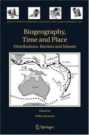 Biogeography, Time and Place by Willem Renema