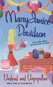 Cover of: Undead and Unpopular (Queen Betsy, Book 5) by MaryJanice Davidson