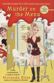 Cover of: Murder on the Menu: A Cooking Class Mystery