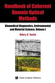 Cover of: Coherent-Domain Optical Methods: Biomedical Diagnostics, Environment and Material Science