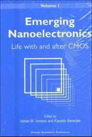 Front cover of Emerging Nanoelectronics by Adrian M. Ionescu