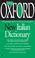 Cover of: The Oxford New Italian Dictionary