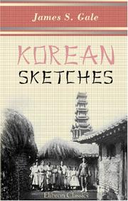 Cover of: Korean sketches