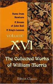 Cover of: The Collected Works of William Morris | William Morris