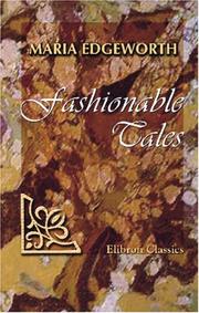 Cover of: Fashionable Tales: Two Novels | Maria Edgeworth