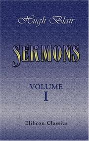 Cover of: Sermons by Hugh Blair