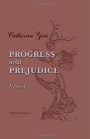 Cover of: Progress and Prejudice: Volume 1