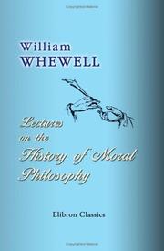 Cover of: Lectures on the History of Moral Philosophy: A New Edition with Additional Lectures