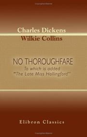 Cover of: No Thoroughfare by Charles Dickens