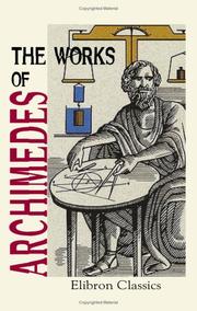 Cover of: The Works of Archimedes by Archimedes