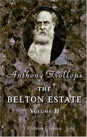 Cover of: The Belton Estate | Anthony Trollope