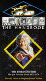 Cover of: The Handbook: The Third Doctor (Doctor Who , No 5)