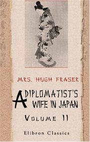 Cover of A Diplomatist\'s Wife in Japan