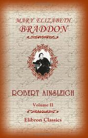 Cover of: Robert Ainsleigh by Mary Elizabeth Braddon