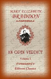 Cover of: An Open Verdict: Volume I