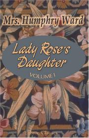 Cover of: Lady Rose\'s Daughter: Volume 1