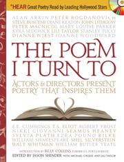 Cover of: Poem I Turn To: Actors and Directors Present Poetry That Inspires Them