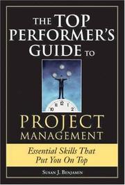 Cover of: The Top Performer's Guide to Project Management (Top Performer's Guide)