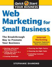 Cover of: Web Marketing for Small Businesses (Quick Start Your Business)