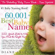 Cover of: 60,001+ Best Baby Names