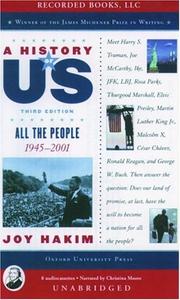 Cover of: A History of US:  Book 10 by Joy Hakim, Joy Hakim