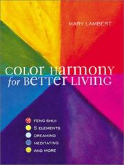 Cover of: Color Harmony for Better Living