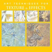 Cover of: Art Techniques for Texture & Effects