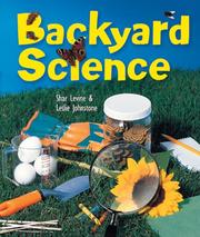 Cover of: Backyard Science by Shar Levine, Leslie Johnstone