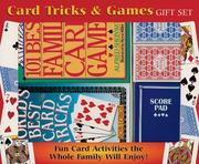 Cover of: Card Tricks & Games Gift Set by Alfred Sheinwold, Bob Longe