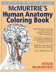 Cover of: McMurtrie's Human Anatomy Coloring Book by Hogin McMurtrie