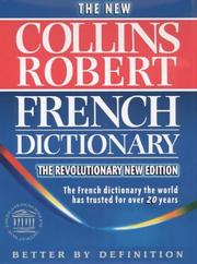 Cover of: Le Robert & Collins Senior Dictionnaire Francais-Anglais, Anglais-Francais (Dictionary)