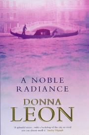 Cover of: NOBLE RADIANCE, A by 