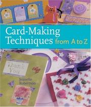 Cover of: Card-Making Techniques from A to Z