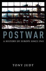 Cover of: Postwar by Tony Judt