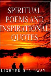 Cover of: Spiritual Poems and Inspirational Quotes | Lighted Stairway