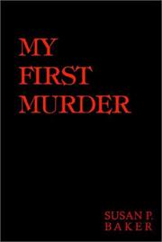 My First Murder cover