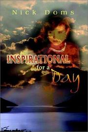 Cover of: Inspirational for a Day