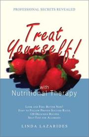 Cover of: Treat Yourself With Nutritional Therapy: Look and Feel Better Now