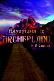 Cover of: Adventures in Archerland