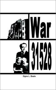 Cover of: War 31528 by Signe L. Beale